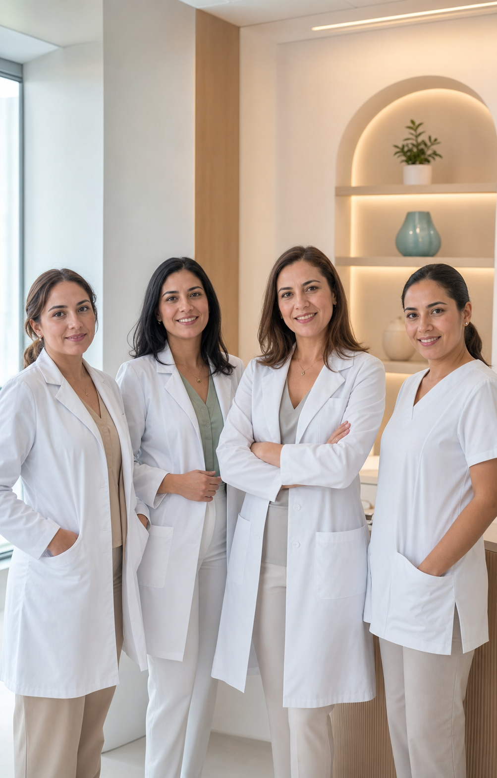 Representación visual del equipo de dermatología de StudioDerma