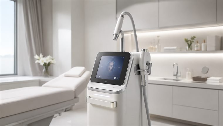 Plataforma de tecnología dermatológica utilizada para mejorar la calidad de la piel